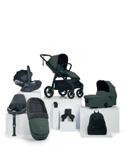 Ocarro Pushchair Complete Bundle with Cybex Cloud T Car Seat & Base (8 Pieces) - Oasis